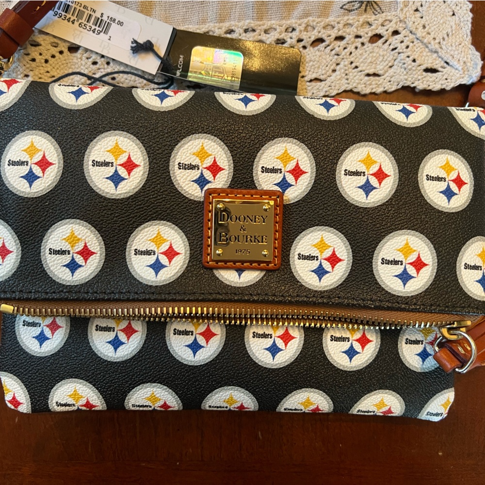 Dooney & Bourke Steelers foldover purse